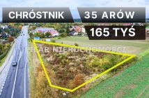 Działka budowlana Chróstnik