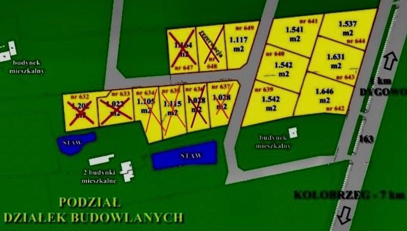 Działka budowlana Dygowo. Zdjęcie 4