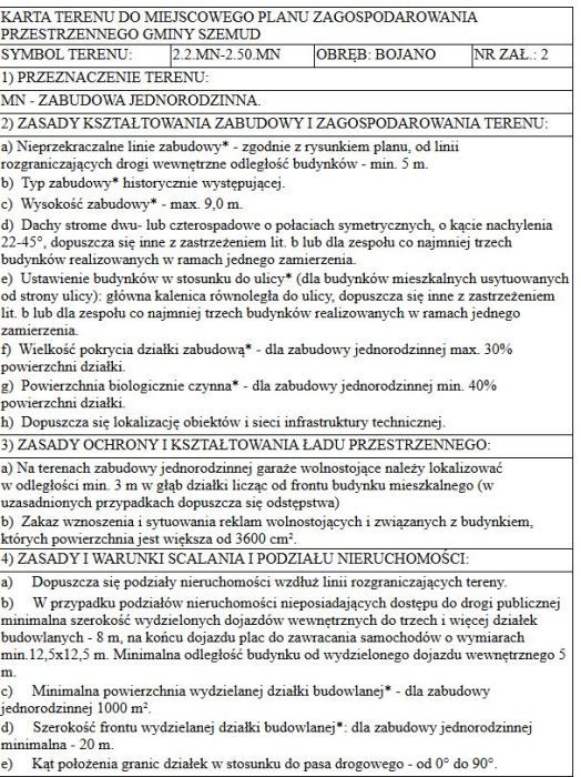 Działka budowlana Bojano, ul. Zielona Dolina. Zdjęcie 3