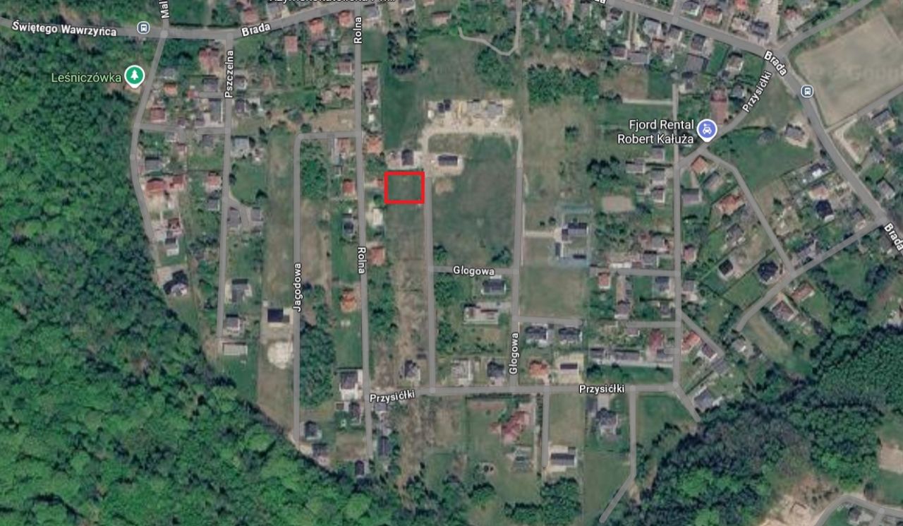 Działka budowlana Łaziska Górne Brada, ul. Akacjowa. Zdjęcie 2