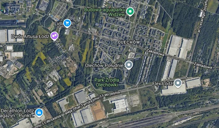 Mieszkanie 2-pokojowe Łódź Olechów, ul. Bolka Świdnickiego