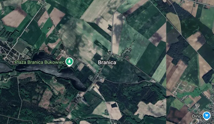 Działka rolna Branica