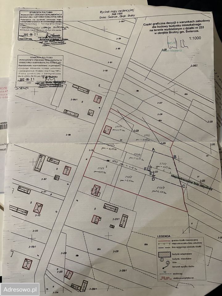 Działka budowlana Bruliny. Zdjęcie 2