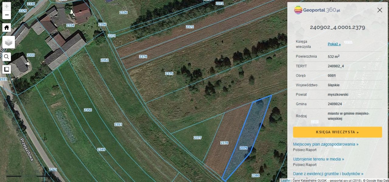 Działka rolna Koziegłowy Rosochacz, ul. Przejazdowa. Zdjęcie 2