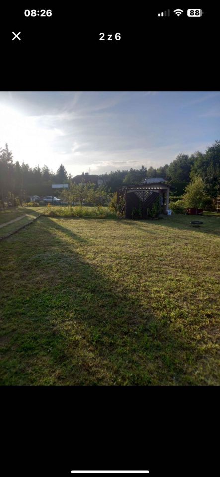 Działka rod Starogard Gdański, ul. Skośna