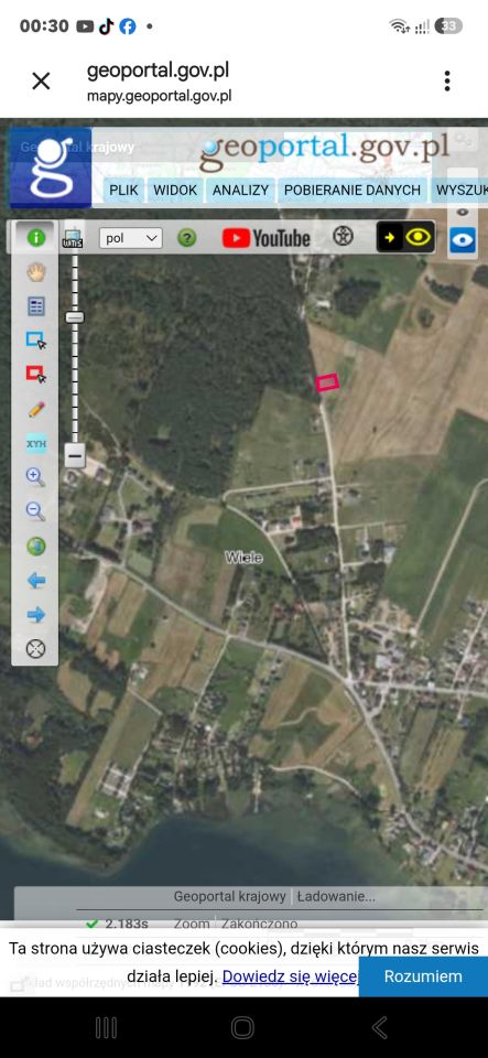 Działka budowlana Wiele, ul. Chełmicka. Zdjęcie 6