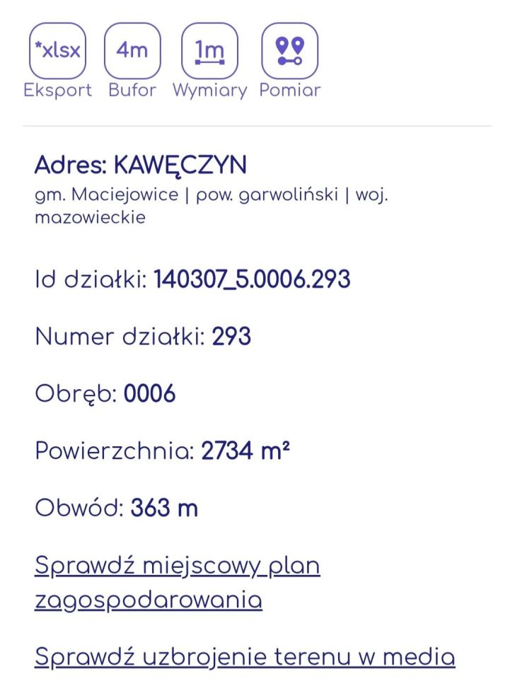 Działka budowlana Kawęczyn. Zdjęcie 3