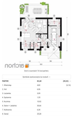 dom wolnostojący, 4 pokoje Dębina. Zdjęcie 14