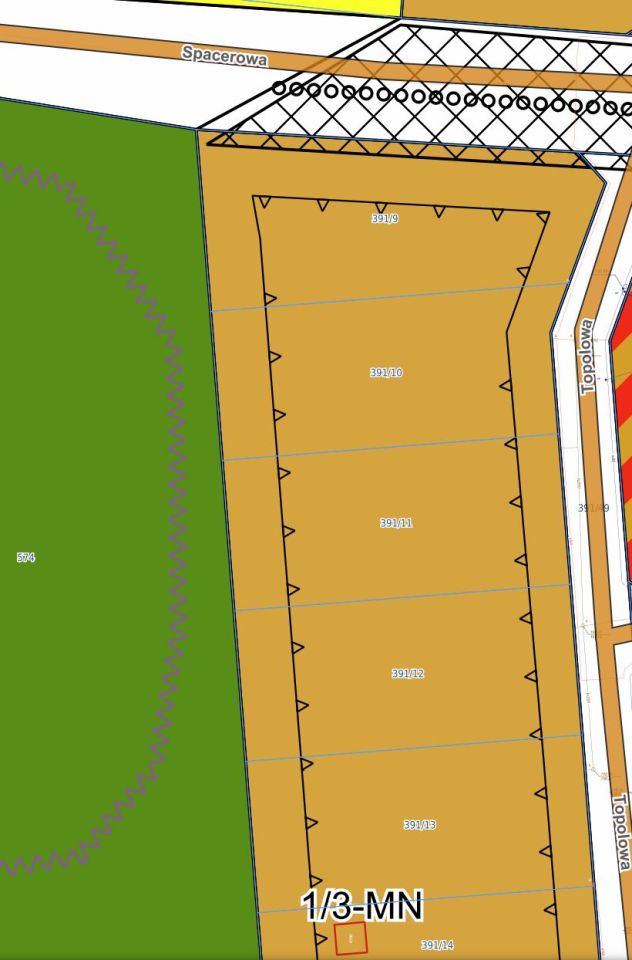 Działka inna Niepoczołowice, ul. Topolowa. Zdjęcie 3
