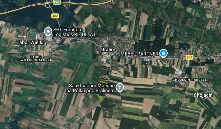 Działka budowlana Bralin, ul. Namysłowska