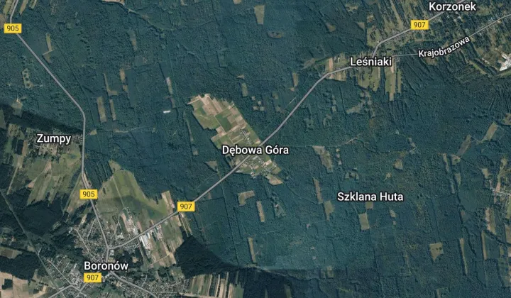 Działka budowlana Dębowa Góra