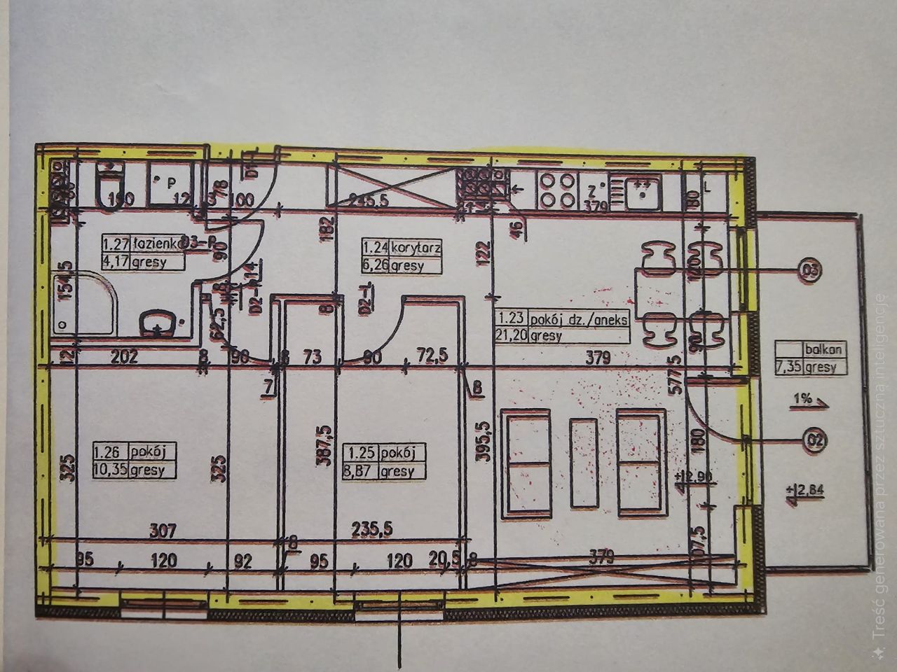 Mieszkanie 3-pokojowe Koszalin Północ, ul. Holenderska. Zdjęcie 11