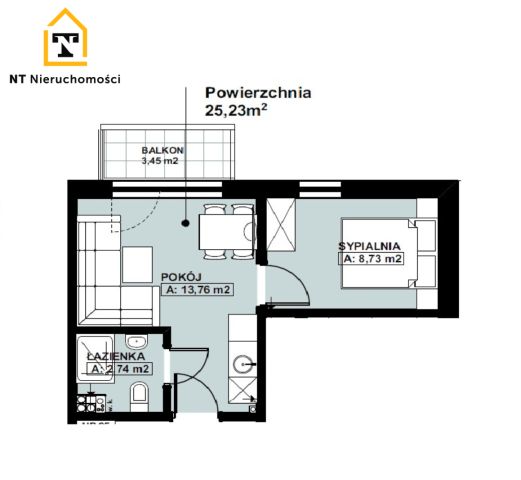 Mieszkanie 2-pokojowe Ustka Centrum, ul. Bohaterów Westerplatte. Zdjęcie 9