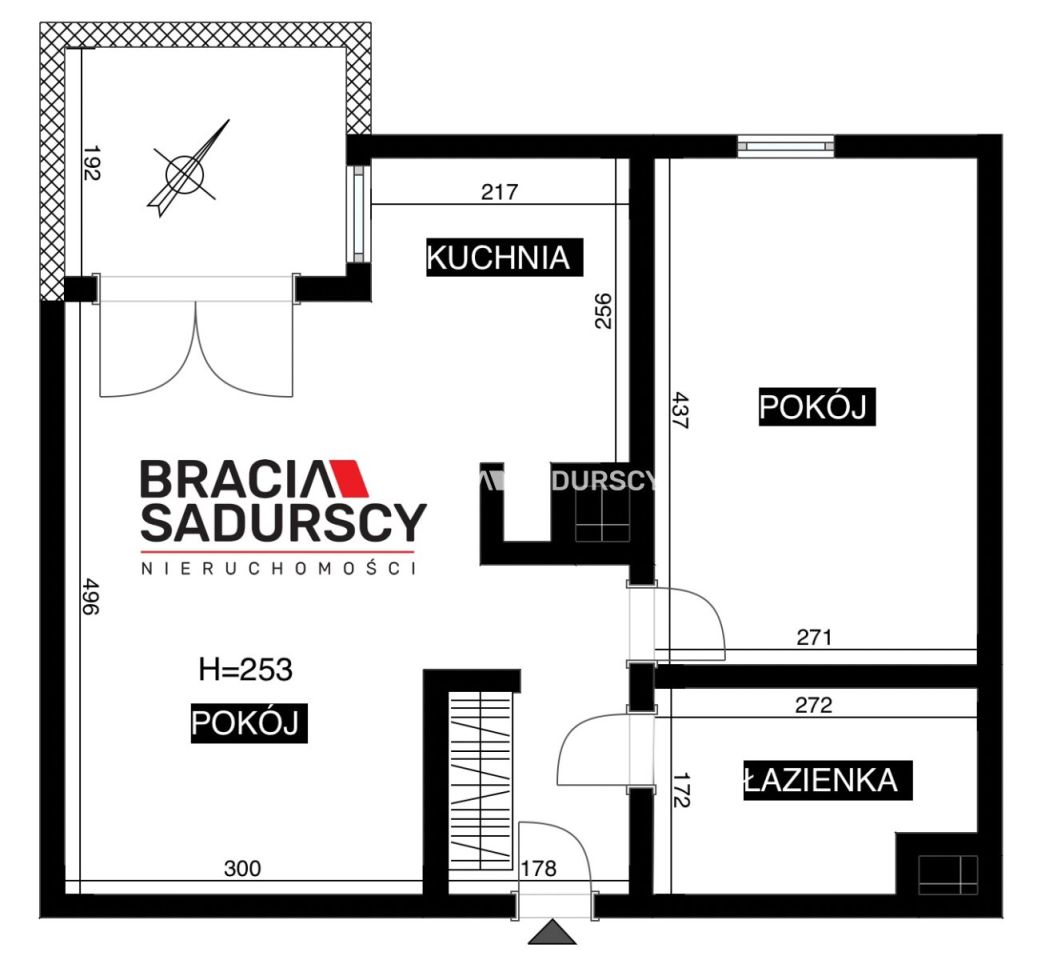 Mieszkanie 2-pokojowe Kraków Bronowice, ul. Eljasza Walerego Radzikowskiego. Zdjęcie 11