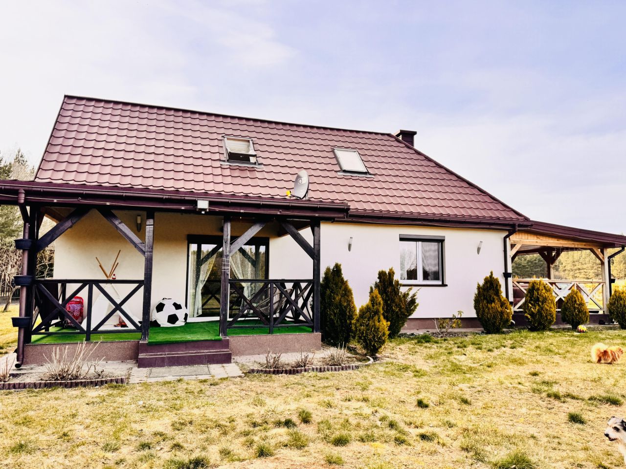 dom wolnostojący, 3 pokoje Grabie. Zdjęcie 4