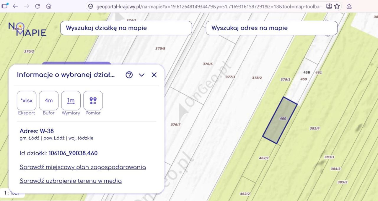 Działka rolna Łódź Widzew, ul. Bakaliowa. Zdjęcie 2