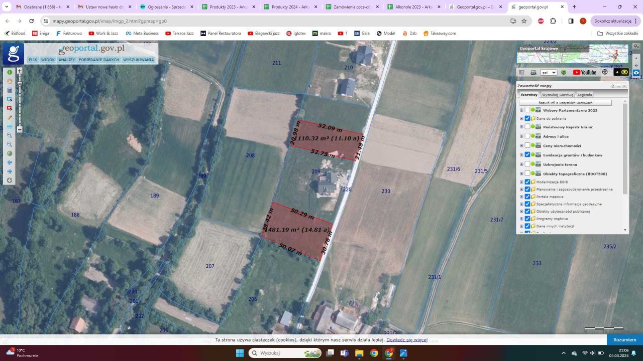 Działka budowlana Wola Kurowska. Zdjęcie 3