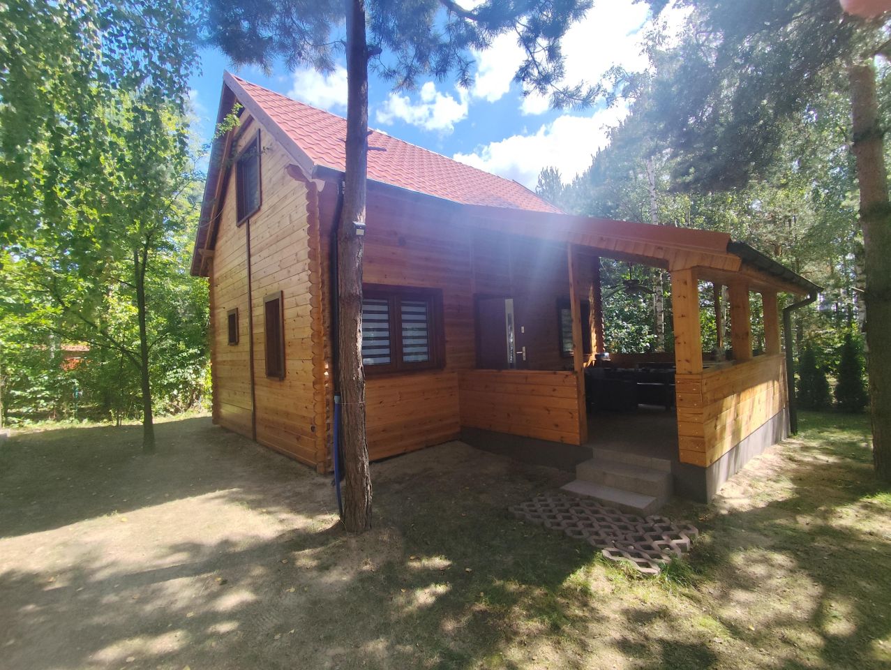 dom letniskowy, 3 pokoje Wieleń, ul. Brzoskwiniowa