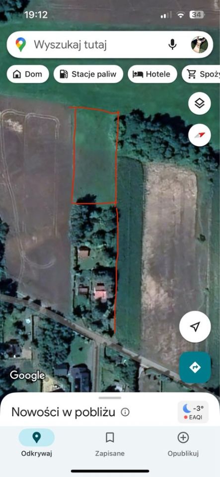 Działka rolna Karniewek. Zdjęcie 3