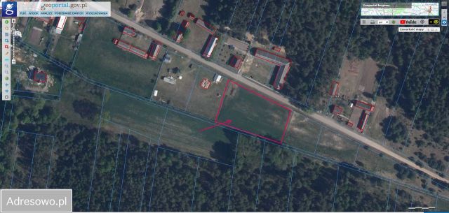 Działka budowlana Głębocz Wielki. Zdjęcie 1