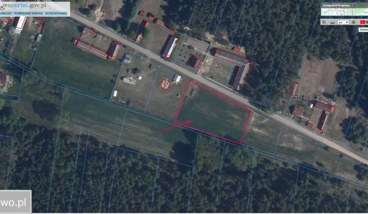 Działka budowlana Głębocz Wielki
