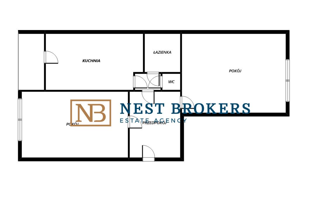 Mieszkanie 3-pokojowe Kraków Salwator, ul. Bolesława Komorowskiego