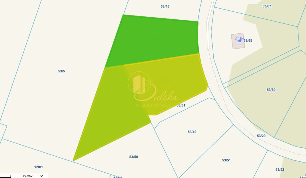Działka budowlana Grzybowce. Zdjęcie 2