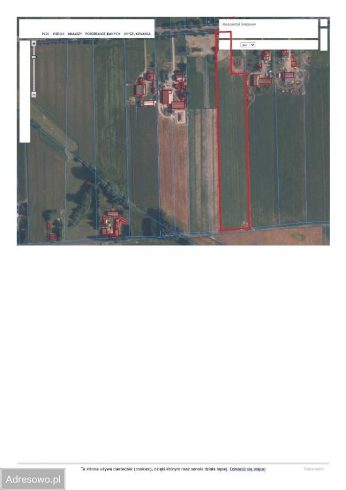 Działka rolno-budowlana Górki. Zdjęcie 2