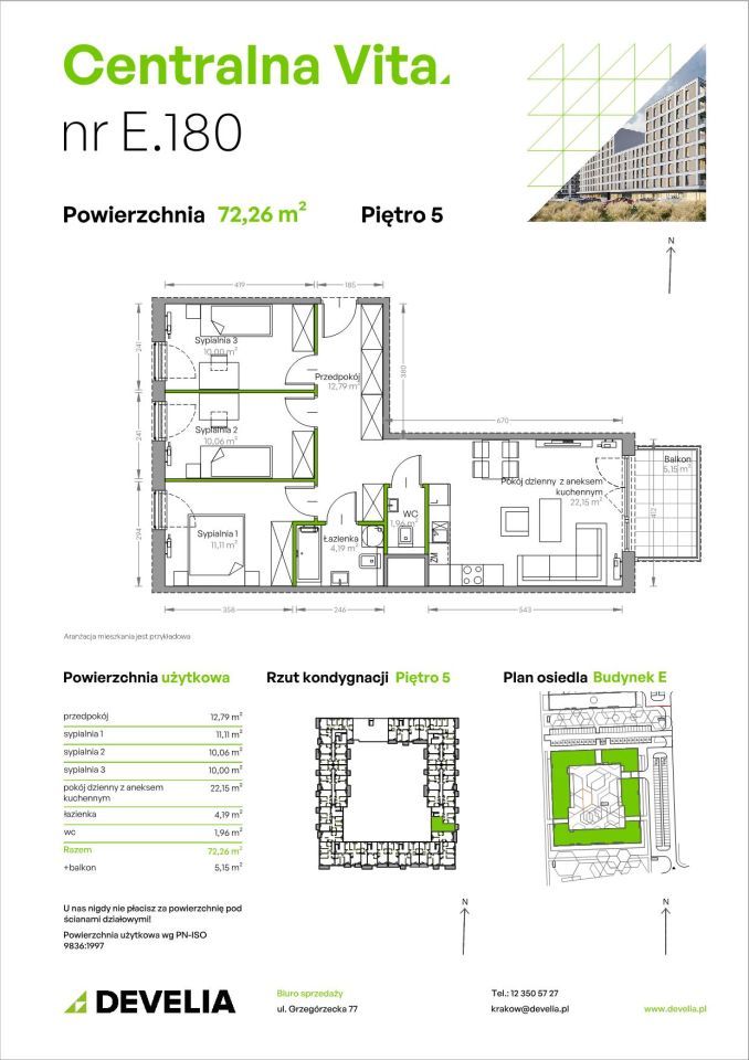 Mieszkanie 4-pokojowe Kraków Czyżyny, ul. Romana Ciesielskiego. Zdjęcie 14