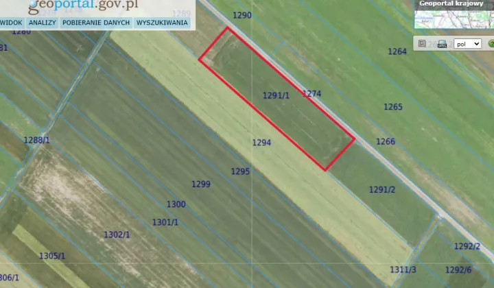 Działka rolno-budowlana Skołoszów, ul. Przemyska