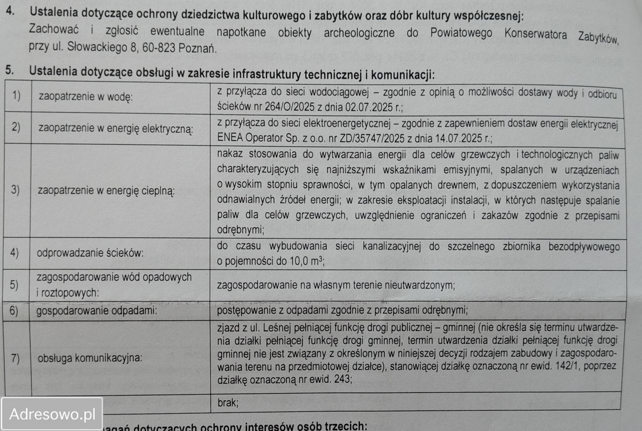 Działka budowlana Siedlec, ul. Przylesie. Zdjęcie 3