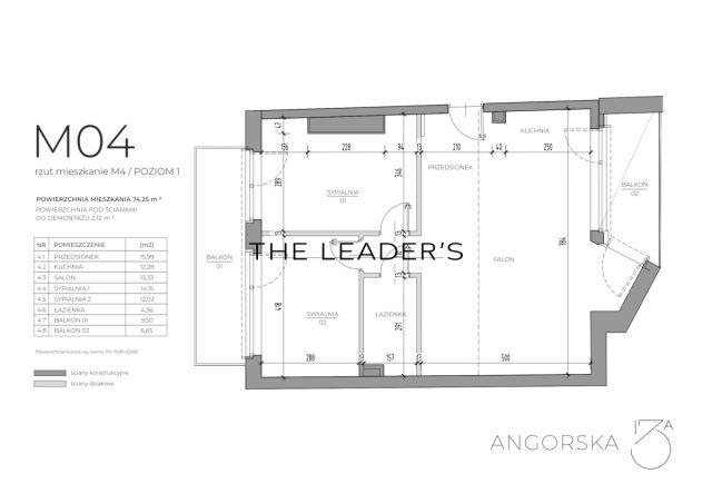 Mieszkanie 3-pokojowe Warszawa Praga-Południe, ul. Angorska. Zdjęcie 20