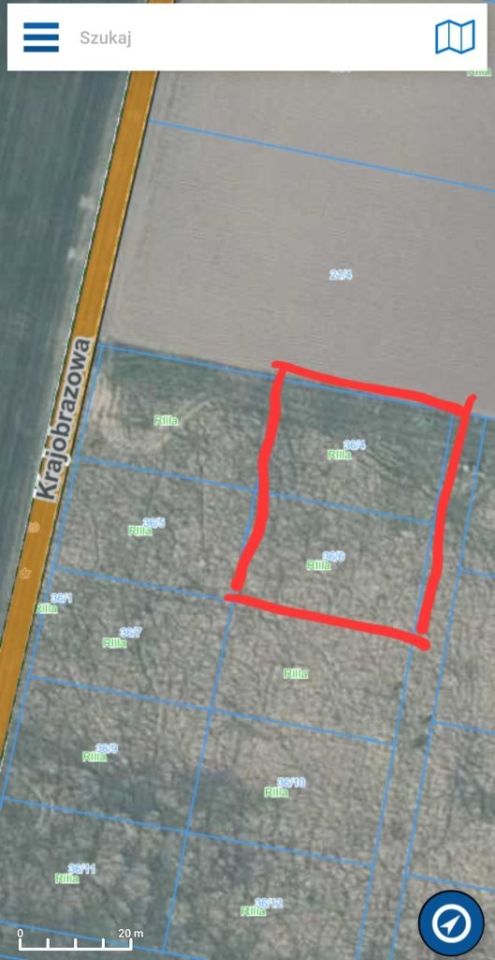 Działka rolno-budowlana Szczecin Skolwin, ul. Krajobrazowa. Zdjęcie 4