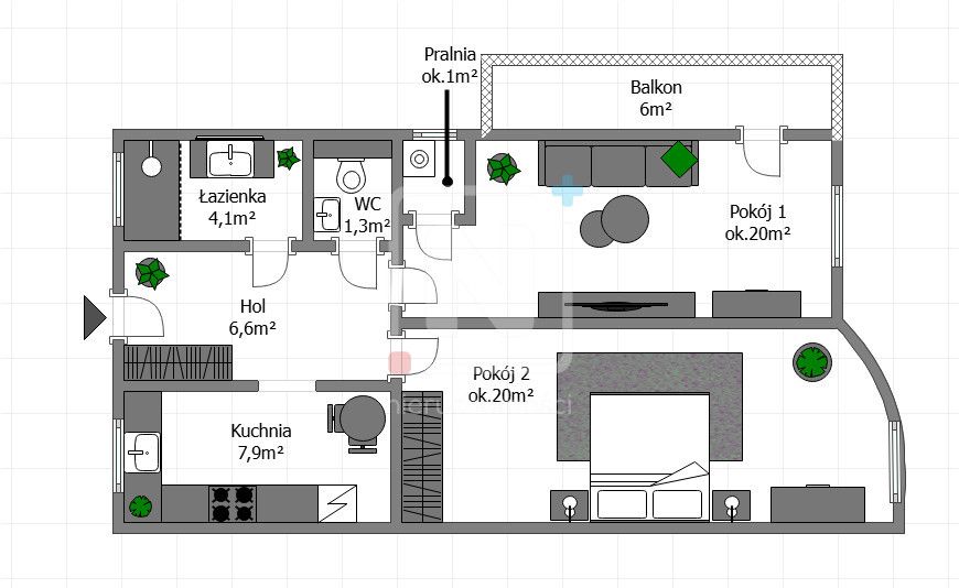 Mieszkanie 2-pokojowe Warszawa Praga-Północ, ul. Wileńska. Zdjęcie 11