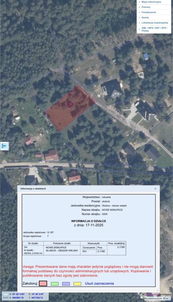Działka budowlana Nowe Biskupice. Zdjęcie 6
