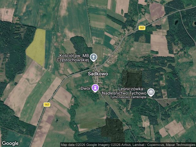Działka rolna Sadkowo. Zdjęcie 1
