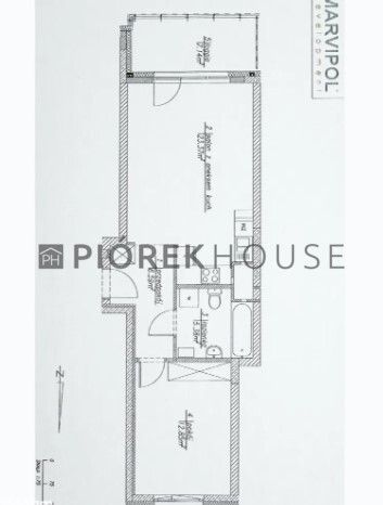 Mieszkanie 2-pokojowe Warszawa Ursynów, ul. Kłobucka. Zdjęcie 20