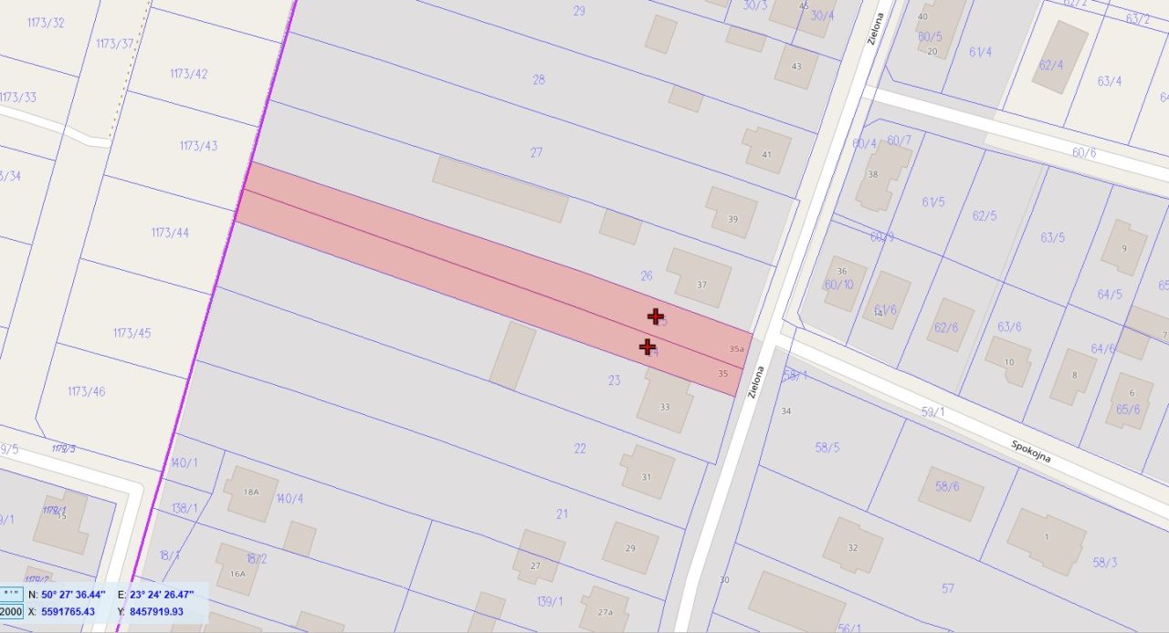 Działka rolno-budowlana Tomaszów Lubelski Łuski, ul. Zielona. Zdjęcie 2