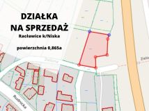 Działka rolno-budowlana Racławice. Zdjęcie 1