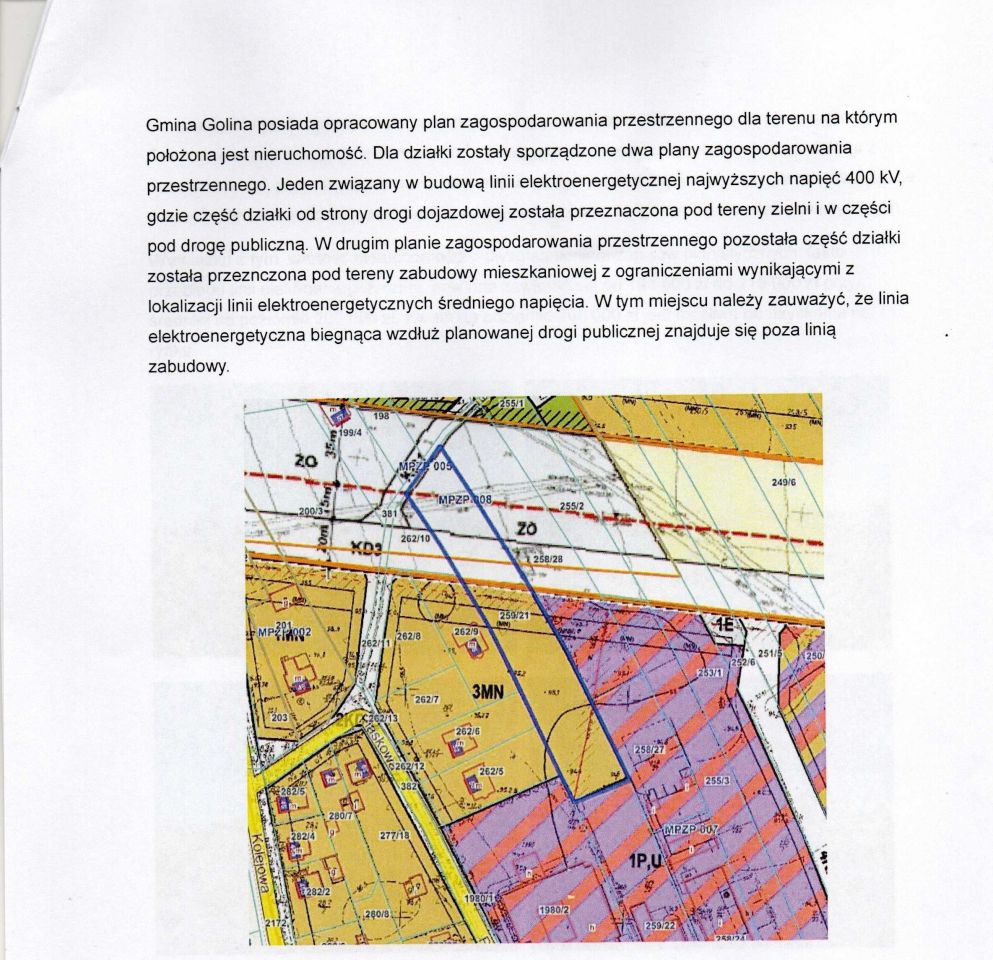 Działka rolno-budowlana Golina. Zdjęcie 3