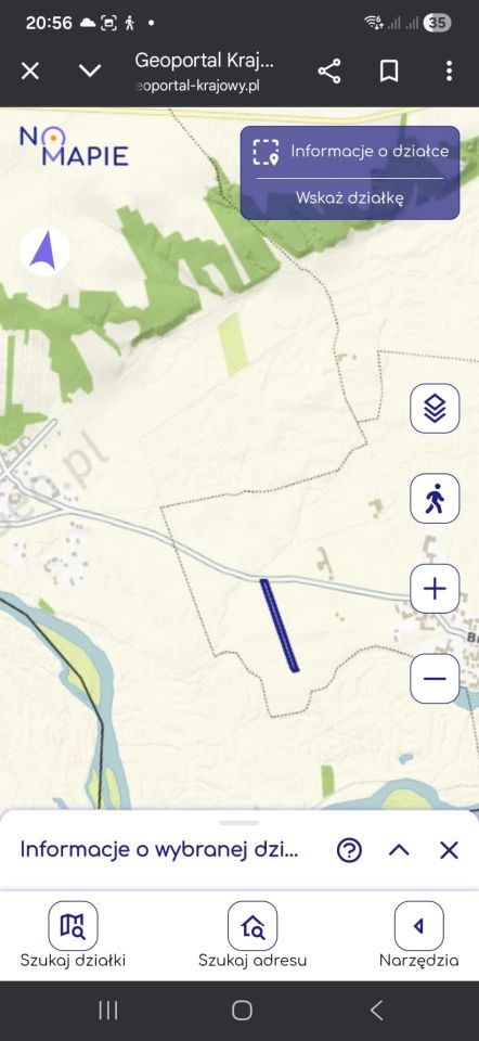 Działka rolno-budowlana Brzeg