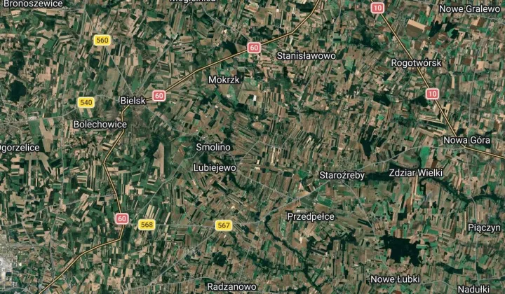 Działka rolna Jaroszewo Biskupie