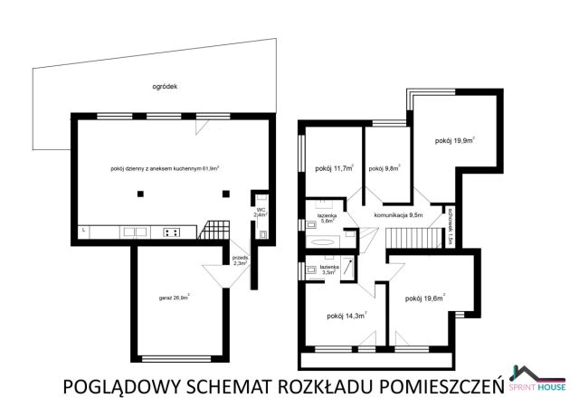 Mieszkanie 6-pokojowe Lesznowola, ul. Poprzeczna. Zdjęcie 20