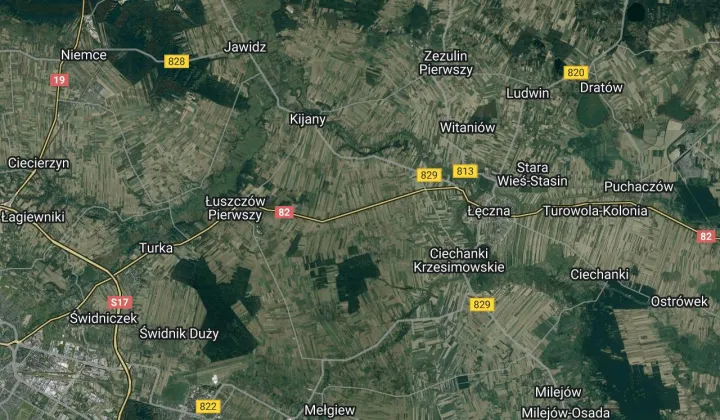 Działka inwestycyjna Zofiówka