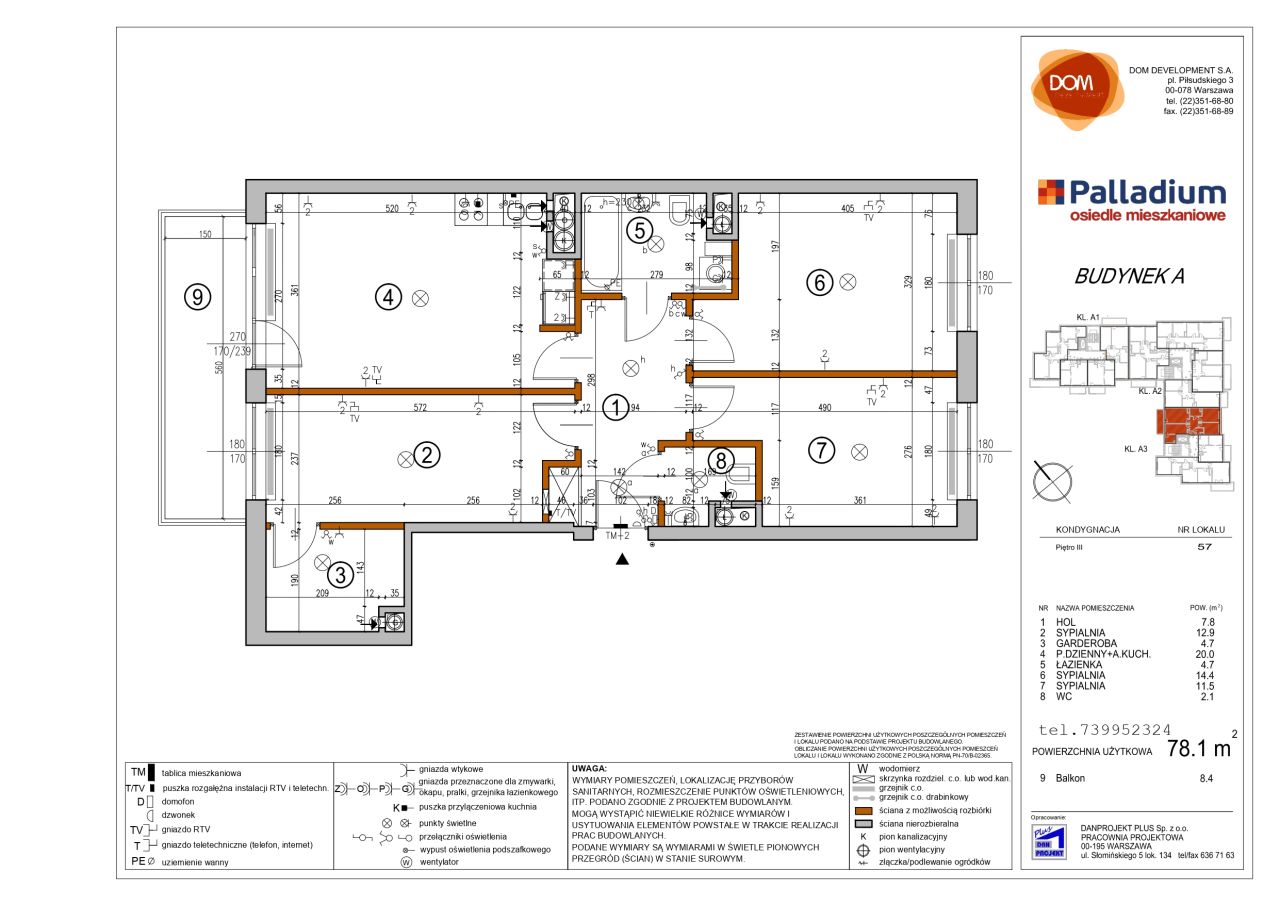 Mieszkanie 4-pokojowe Warszawa Białołęka, ul. Mariana Wyrzykowskiego. Zdjęcie 10