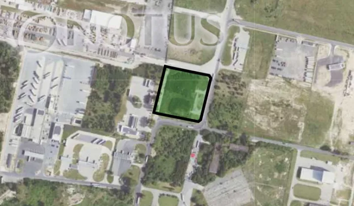 Działka inwestycyjna Osła