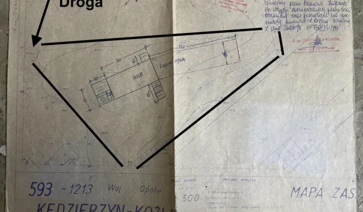 Działka budowlana Kędzierzyn-Koźle Blachownia Śląska, ul. Boczna