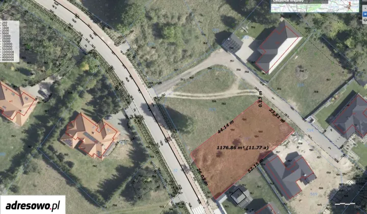 Działka budowlana Szeligi, ul. Sielska