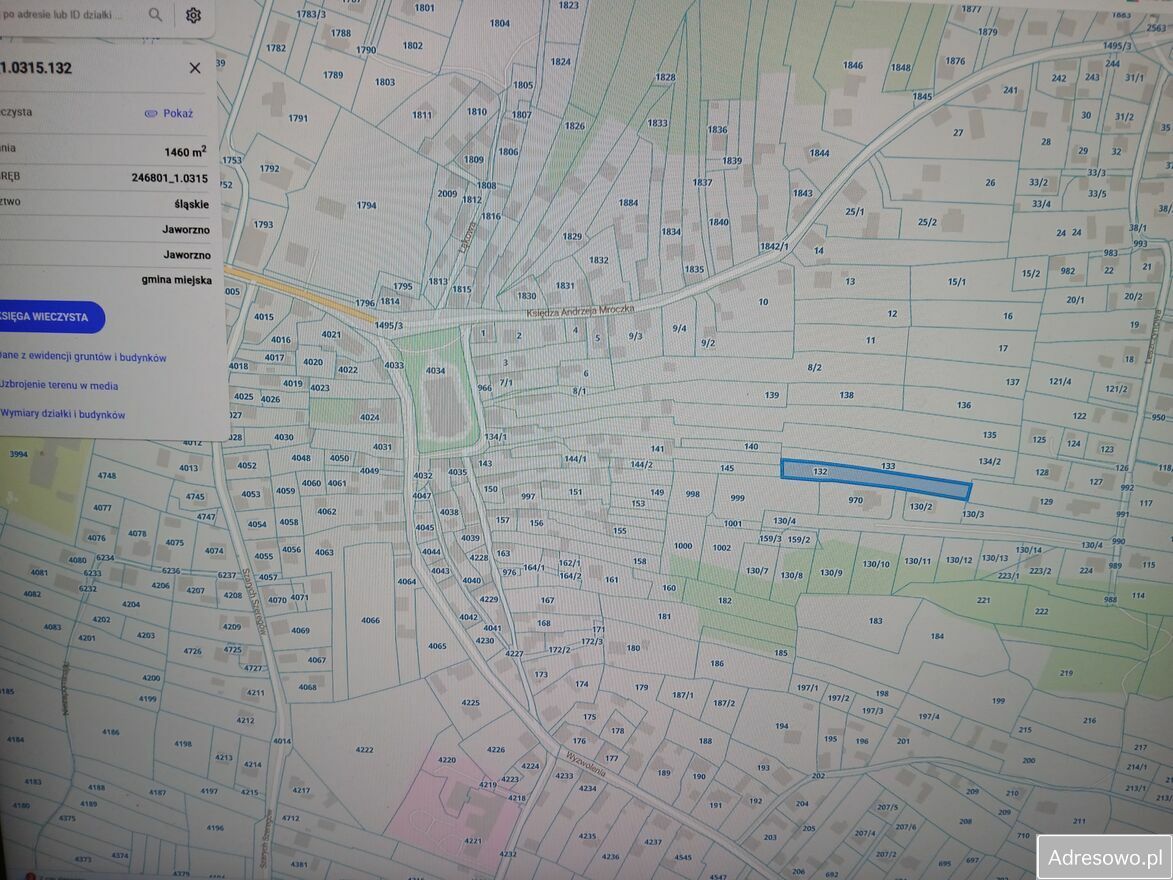 Działka budowlana Jaworzno Ciężkowice. Zdjęcie 2