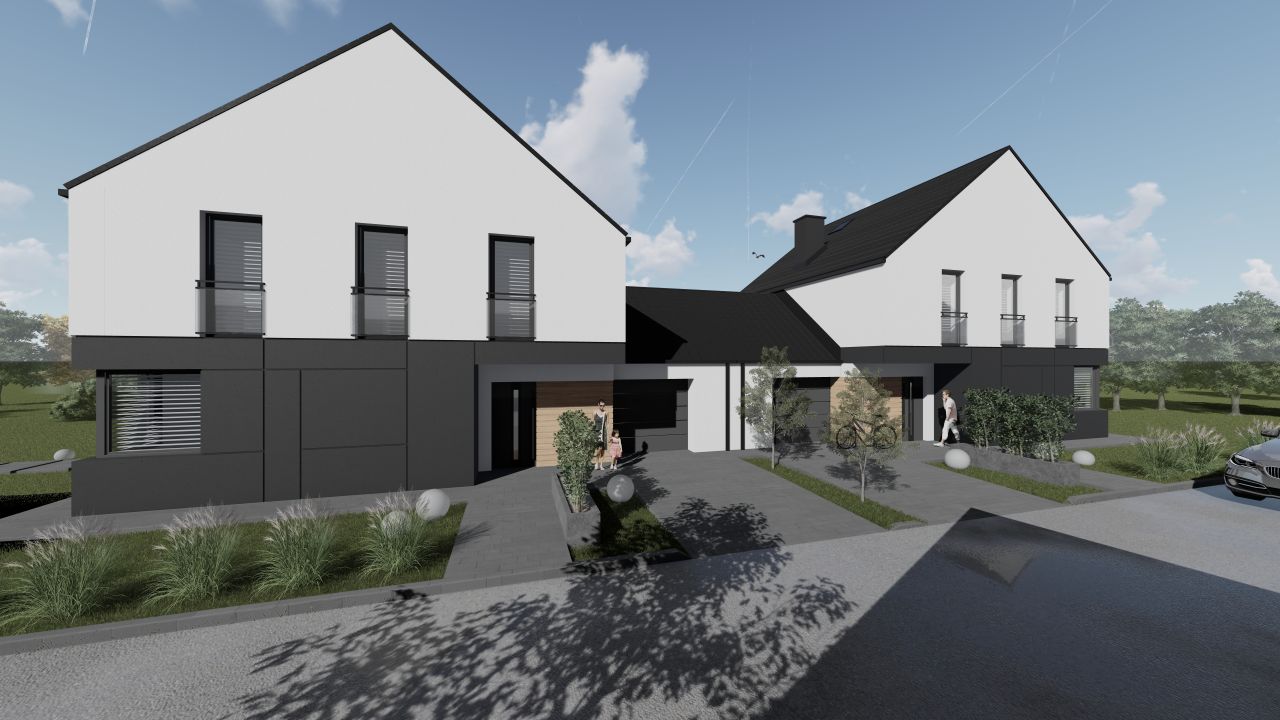 bliźniak, 5 pokoi Niepołomice Jazy, ul. Łanowa